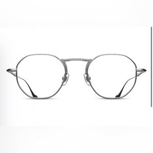 BNIB - Matsuda M3057 (49-21-145) Geometric Optical - Antique Silver